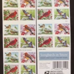 Songbirds in Snow 2016 3 - Forever Stamps Animal 16 23 - Forever Stamps