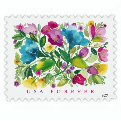 Celebration Blooms 2024 - Forever Stamps
