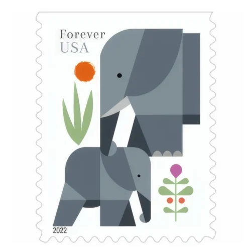 Elephants2022 - Forever Stamps