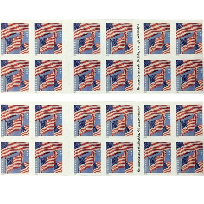 Flag2022Booklet 2 2 - Forever Stamps