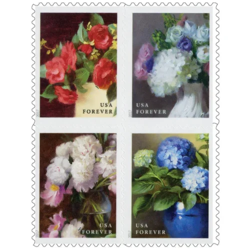 FlowersFromTheGarden2017 - Forever Stamps