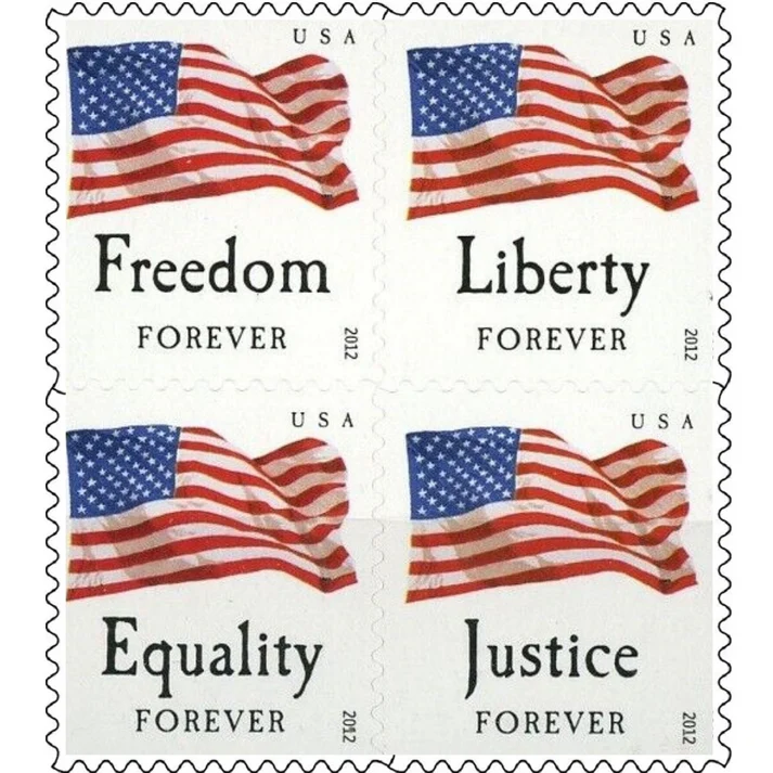 Four Flags 2012 1 - Forever Stamps Four Flags 2012