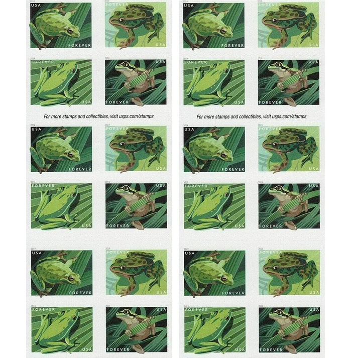 Frogs2019 2 2 - Forever Stamps