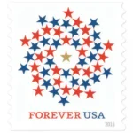 Patriotic Spiral 2016 2 - Forever Stamps PatrioticSpiral2016 - Forever Stamps