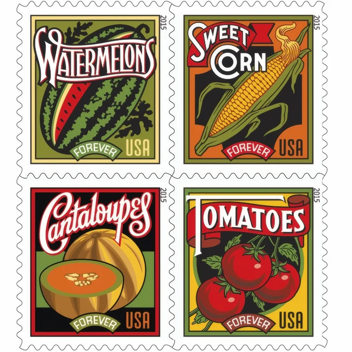 Summer Harvest 2015 1 - Forever Stamps Summer Harvest 2015
