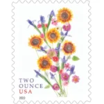 Sunflower Bouquet 2022 2 - Forever Stamps SunflowerBouquet2022 - Forever Stamps