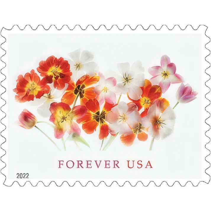 Tulips 2022 1 - Forever Stamps Tulips 2022
