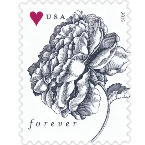 VintageRose2015 - Forever Stamps