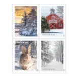 Winter Scenes 2020 2 - Forever Stamps WinterScenes2020 - Forever Stamps