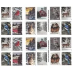 Winter Scenes 2020 4 - Forever Stamps WinterScenes2020 2 - Forever Stamps