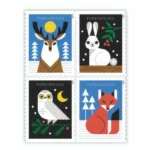 WinterWoodlandAnimals2023 2 - Forever Stamps