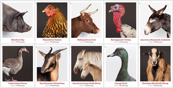 s breeds - Forever Stamps