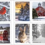 Winter Scenes 2020 3 - Forever Stamps s winterscenes - Forever Stamps