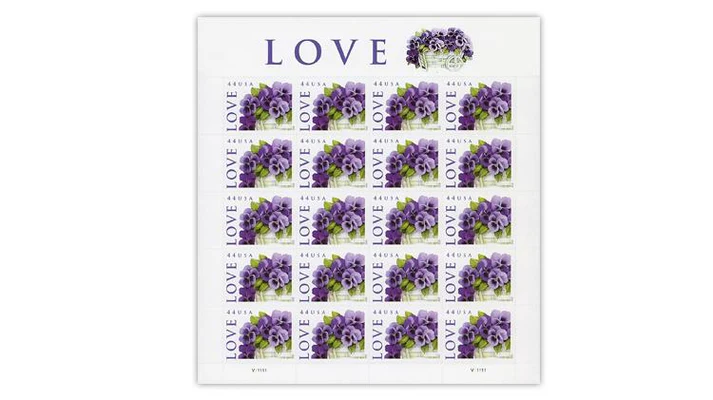 Purple Orchid 2010 1 - Forever Stamps Purple Orchid 2010