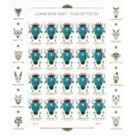 Lunar New Year Of The Ox 2021 3 - Forever Stamps 1 2 2 - Forever Stamps