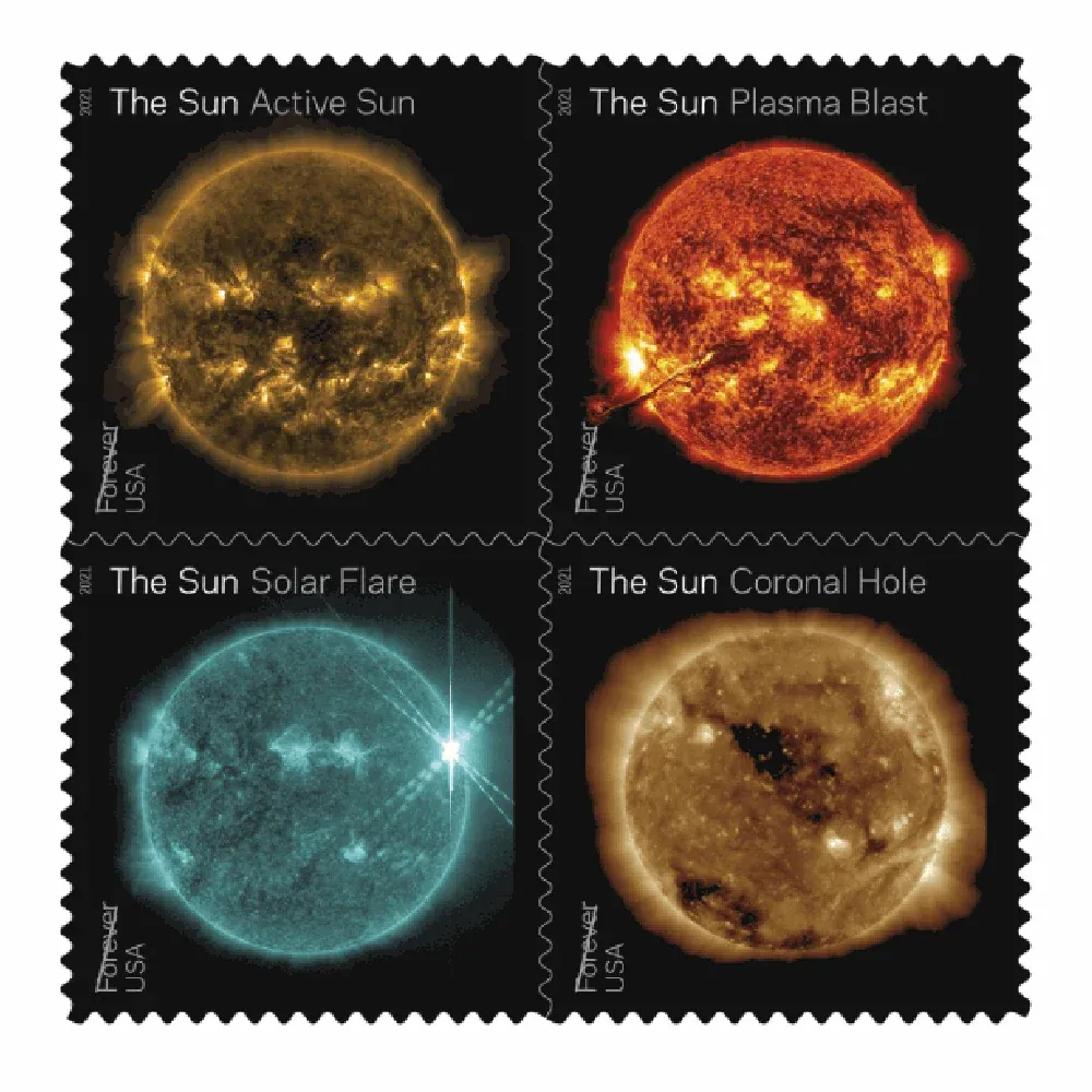 Sun Science 2021 1 - Forever Stamps Sun Science 2021