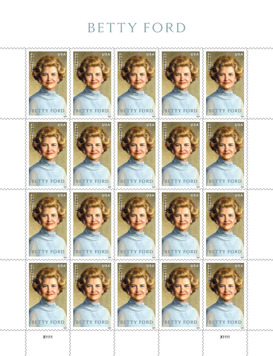 24 Betty Ford A - Forever Stamps