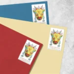 Lunar New Year Of The Dragon 2024 5 - Forever Stamps 484304 Z2 - Forever Stamps