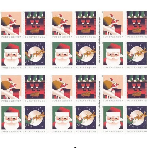 AVisitFromSt Nick2021 2 2 - Forever Stamps