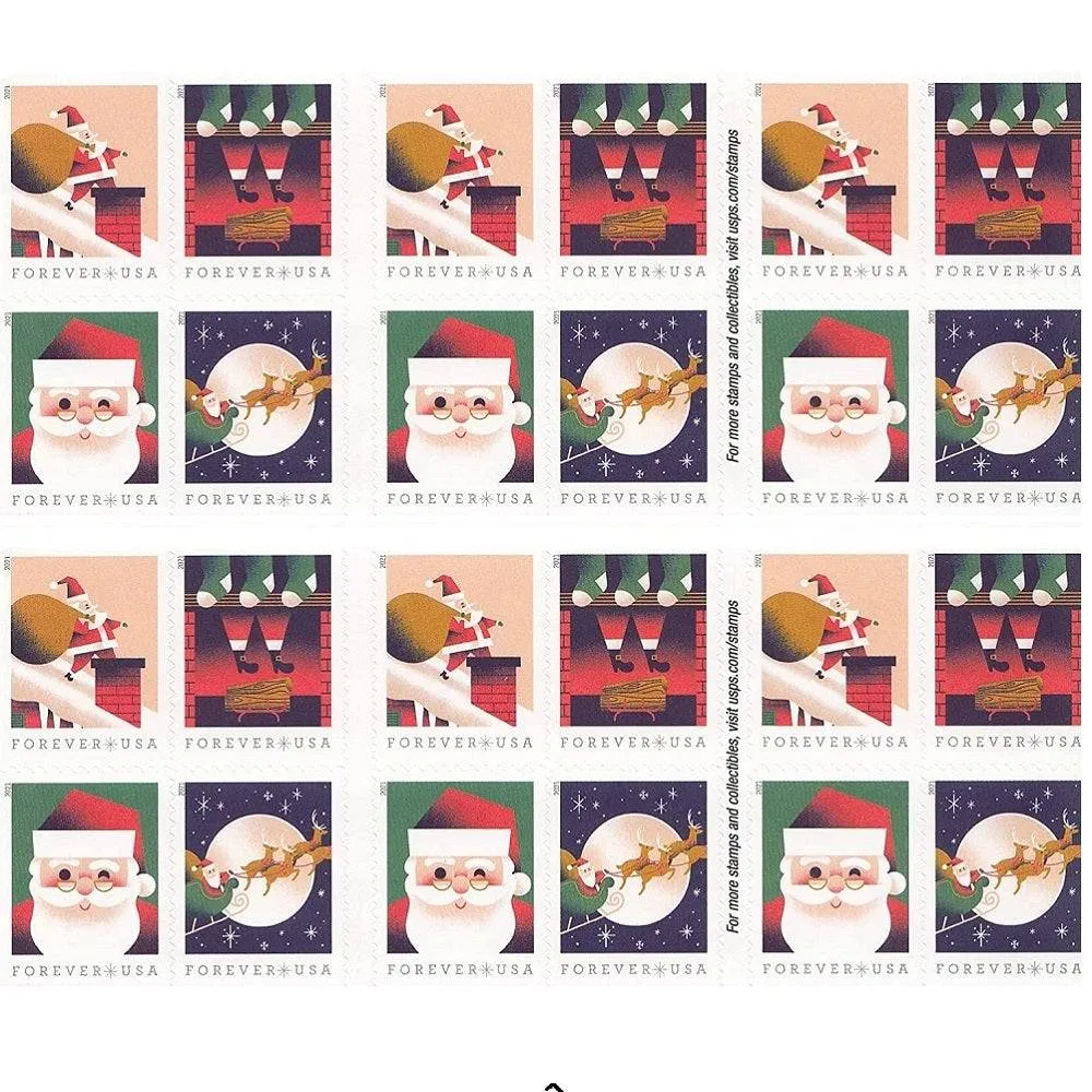 AVisitFromSt Nick2021 2 2 - Forever Stamps