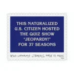 Alex Trebek 2024 2 - Forever Stamps AlexTrebek2024 - Forever Stamps
