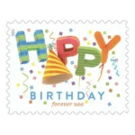 HappyBirthday2021 - Forever Stamps