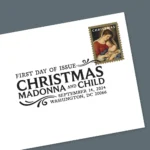 Christmas Virgin and Child 2024 4 - Forever Stamps Holiday 41 3 - Forever Stamps