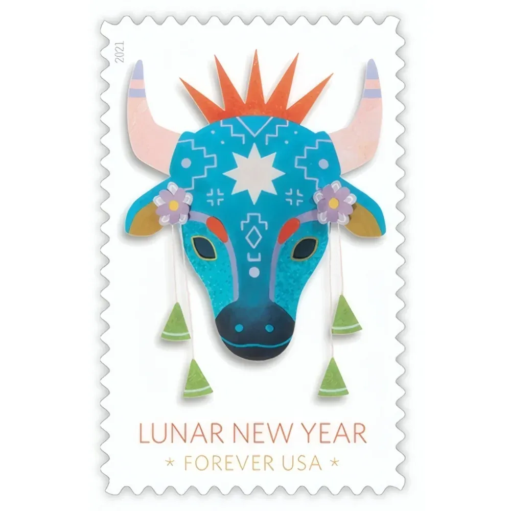 Lunar New Year Of The Ox 2021 1 - Forever Stamps Lunar New Year Of The Ox 2021