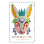 Lunar New Year Of The Rabbit 2023 2 - Forever Stamps LunarNewYearOfTheRabbit2023 - Forever Stamps