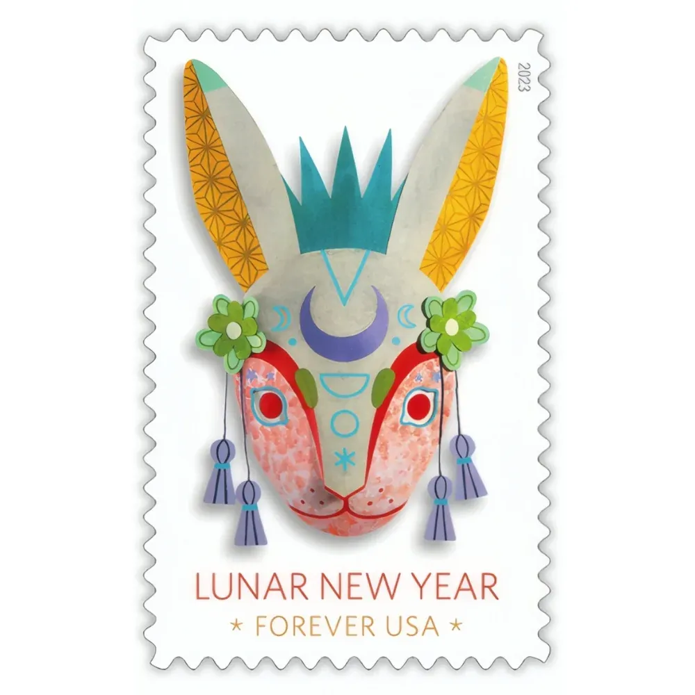 Lunar New Year Of The Rabbit 2023 1 - Forever Stamps Lunar New Year Of The Rabbit 2023