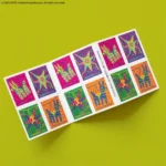 Piñatas 2023 6 - Forever Stamps Pinatas2023 Booklet - Forever Stamps