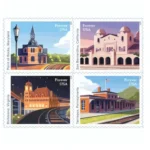 Railroad Stations 2023 2 - Forever Stamps RailroadStations2023 - Forever Stamps