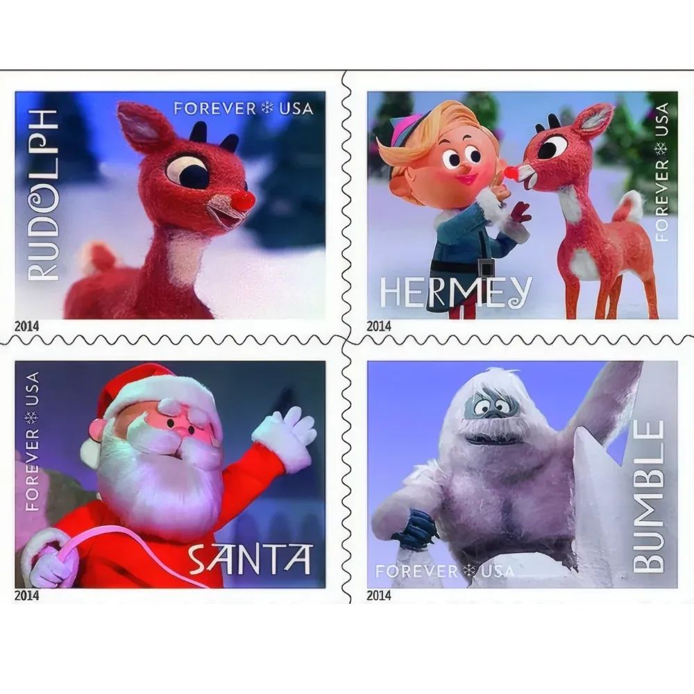 Rudolph the Red Nosed Reindeer 2014 1 - Forever Stamps Rudolph the Red Nosed Reindeer 2014