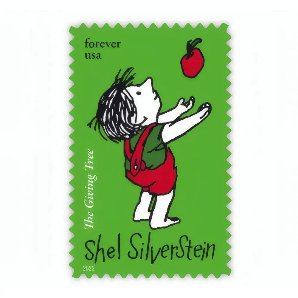 Shel Silverstein 2022 1 - Forever Stamps Shel Silverstein 2022