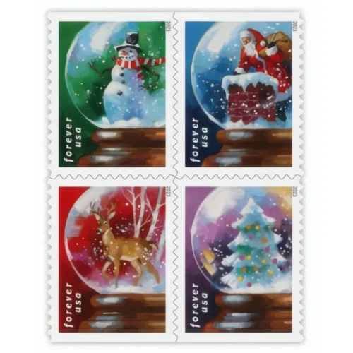 SnowGlobes2023 - Forever Stamps