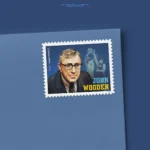 USPS John Wooden 2024 Stamps Envelopes - Forever Stamps