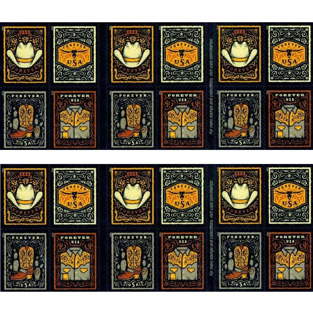 WesternWear2021 2 2 - Forever Stamps