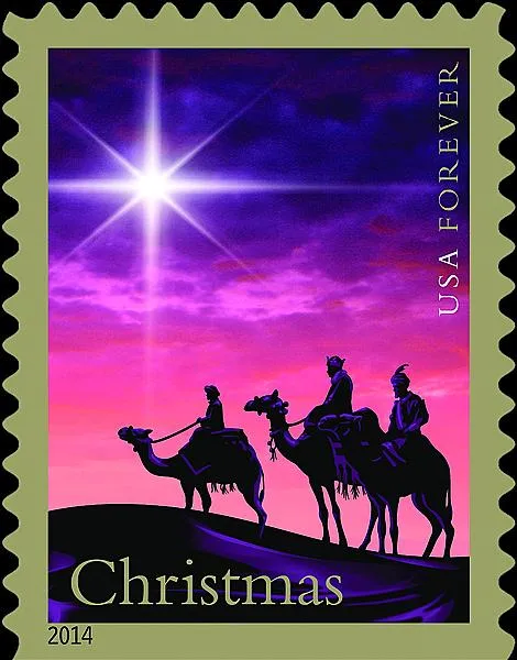 zne jb christmasmagi - Forever Stamps