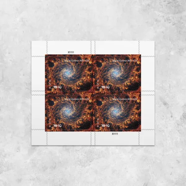 2025 Spiral Galaxy Priority Mail Postage Stamps 1 - Forever Stamps 2025 Spiral Galaxy Priority Mail Postage Stamps