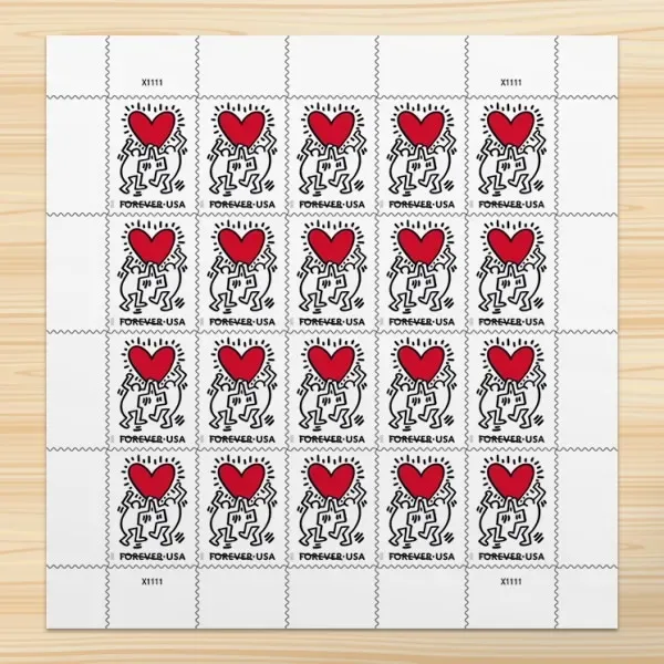 2025 Love Notecards Forever First Class Postage Stamps 1 - Forever Stamps 2025 Love Notecards Forever First Class Postage Stamps