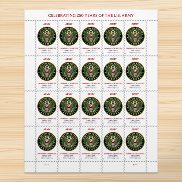 U.S.Army Stamps 2025 1 - Forever Stamps U.S.Army Stamps 2025